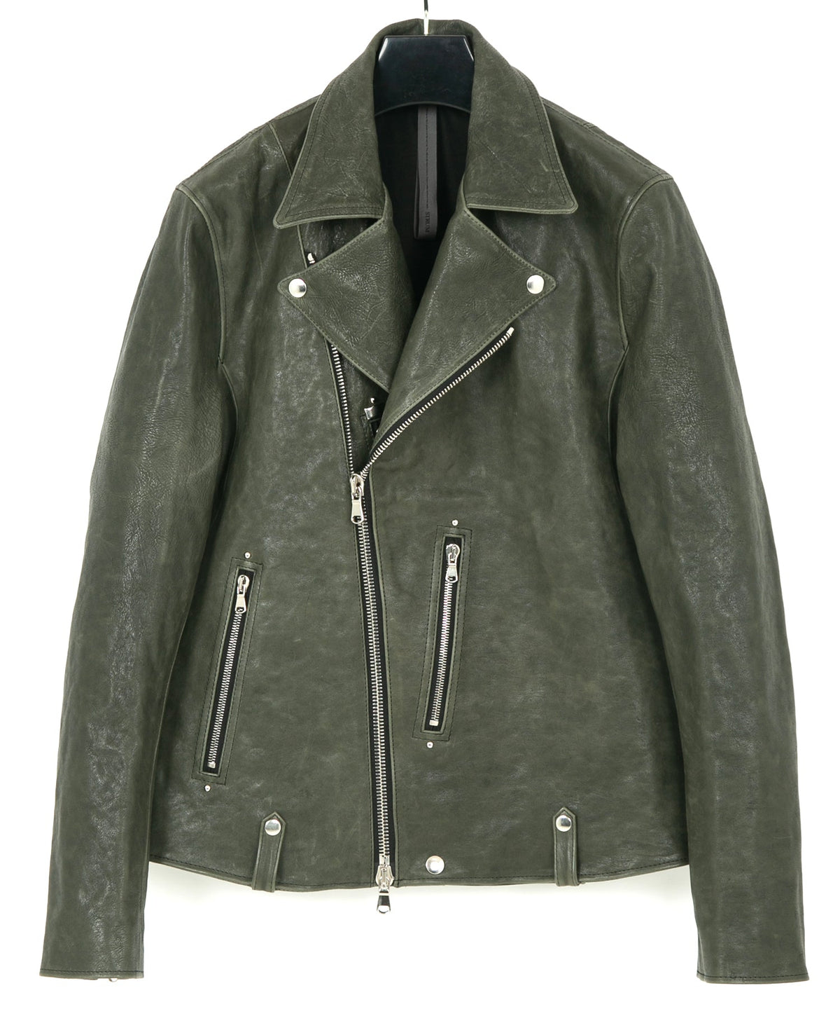 Pit Vegetable Full Tanned Shrank Horse hide "HI-FLYER" Double Riders / GRAY