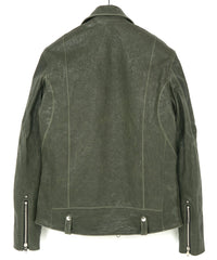 Pit Vegetable Full Tanned Shrank Horse hide "HI-FLYER" Double Riders / GRAY