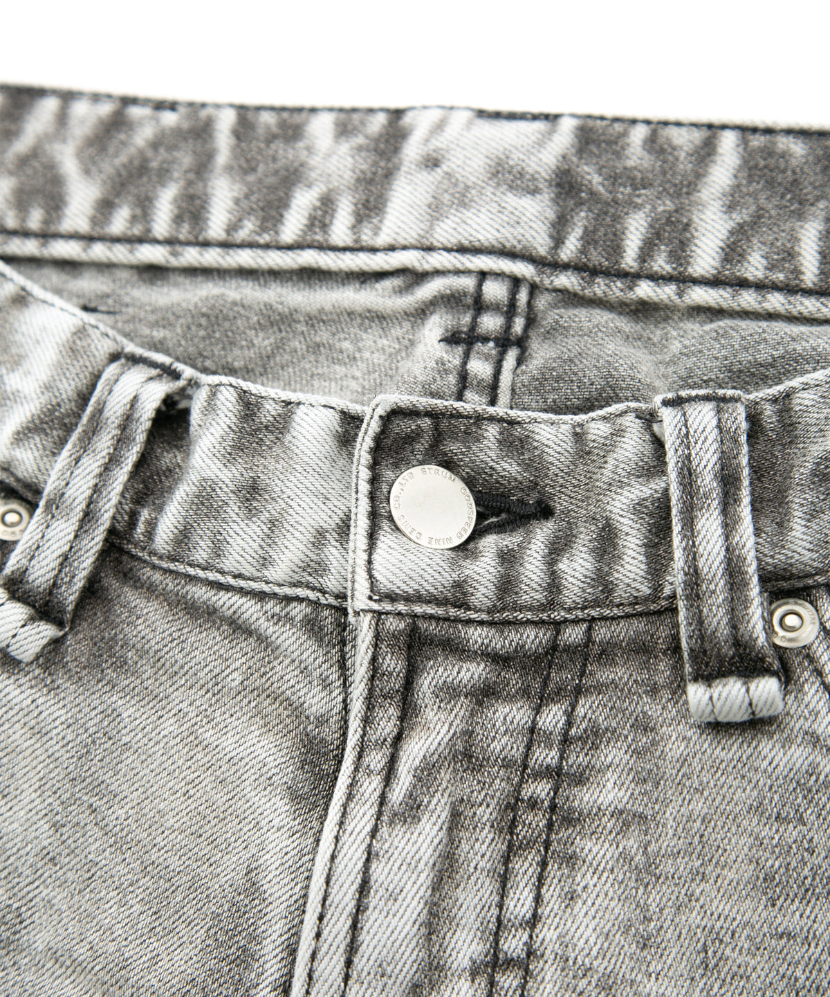 11oz Organic Cotton Stretch Denim Skinny Jeans / WHITE