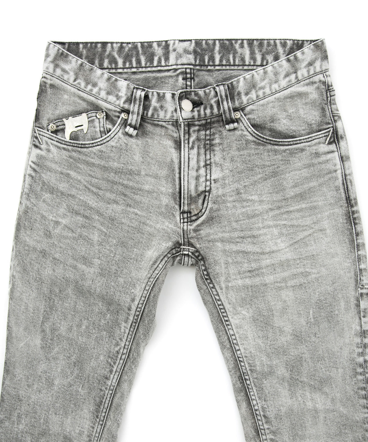 11oz Organic Cotton Stretch Denim Skinny Jeans / WHITE