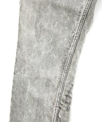 11oz Organic Cotton Stretch Denim Skinny Jeans / WHITE