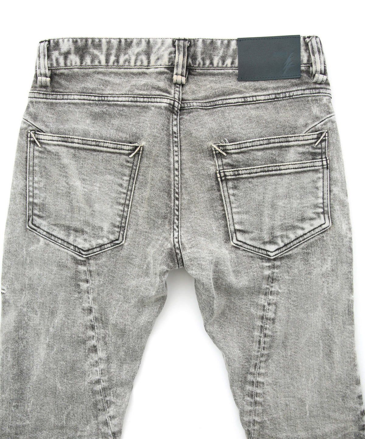 11oz Organic Cotton Stretch Denim Skinny Jeans / WHITE