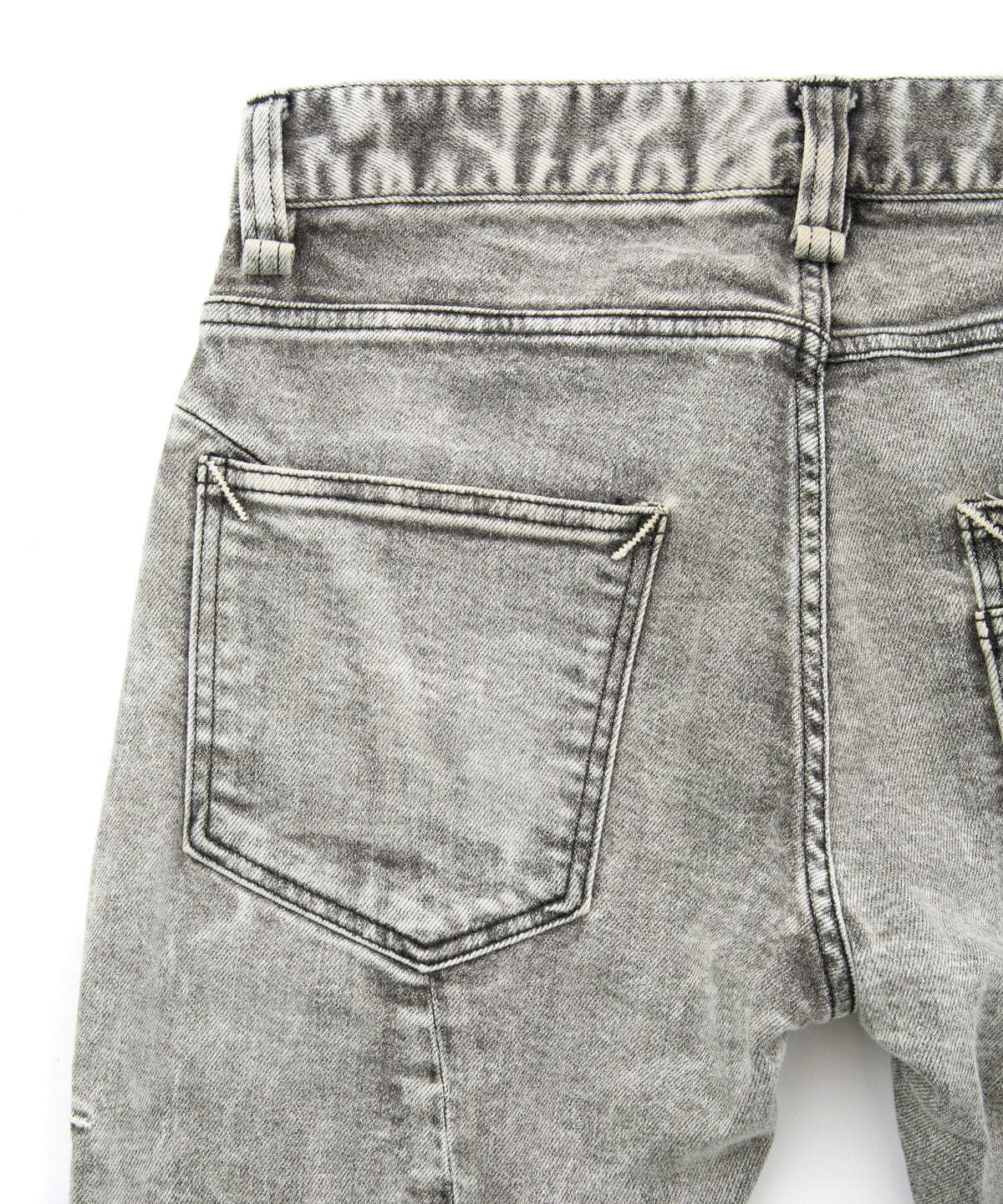 11oz Organic Cotton Stretch Denim Skinny Jeans / WHITE