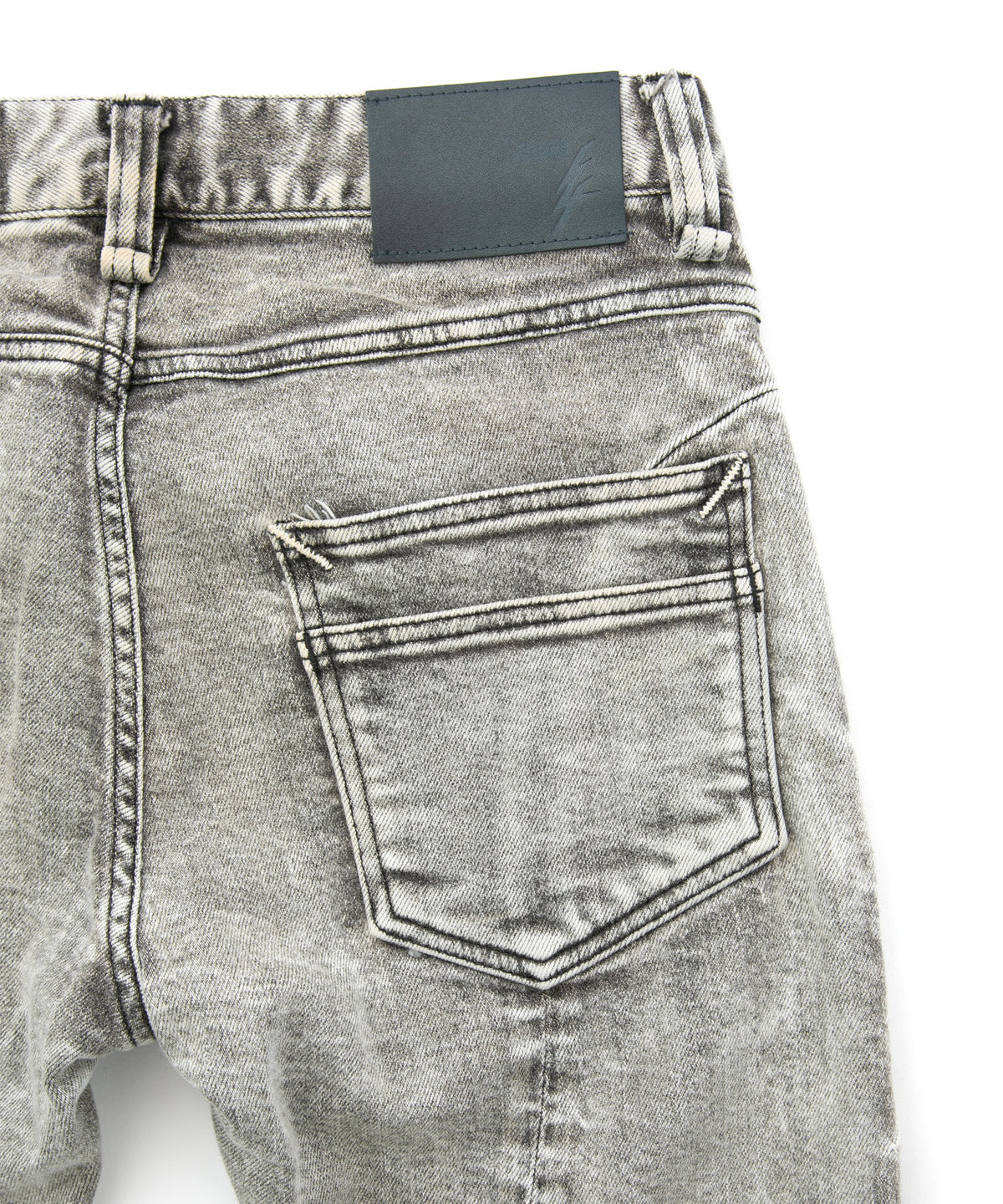 11oz Organic Cotton Stretch Denim Skinny Jeans / WHITE