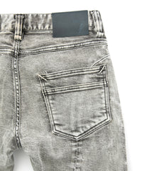 11oz Organic Cotton Stretch Denim Skinny Jeans / WHITE