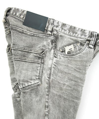 11oz Organic Cotton Stretch Denim Skinny Jeans / WHITE