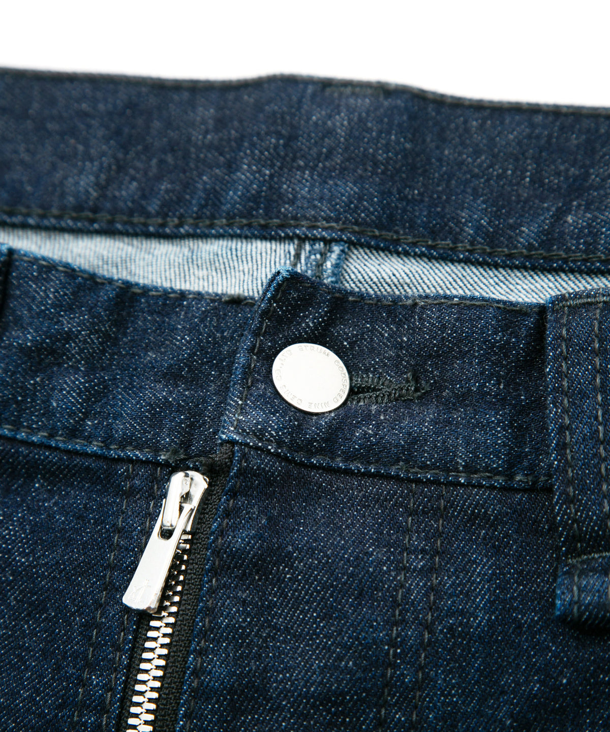 12.5oz オーガニックコットン ストレッチデニム CROPPED JAM クロップド ワンウォッシュ - INDIGO