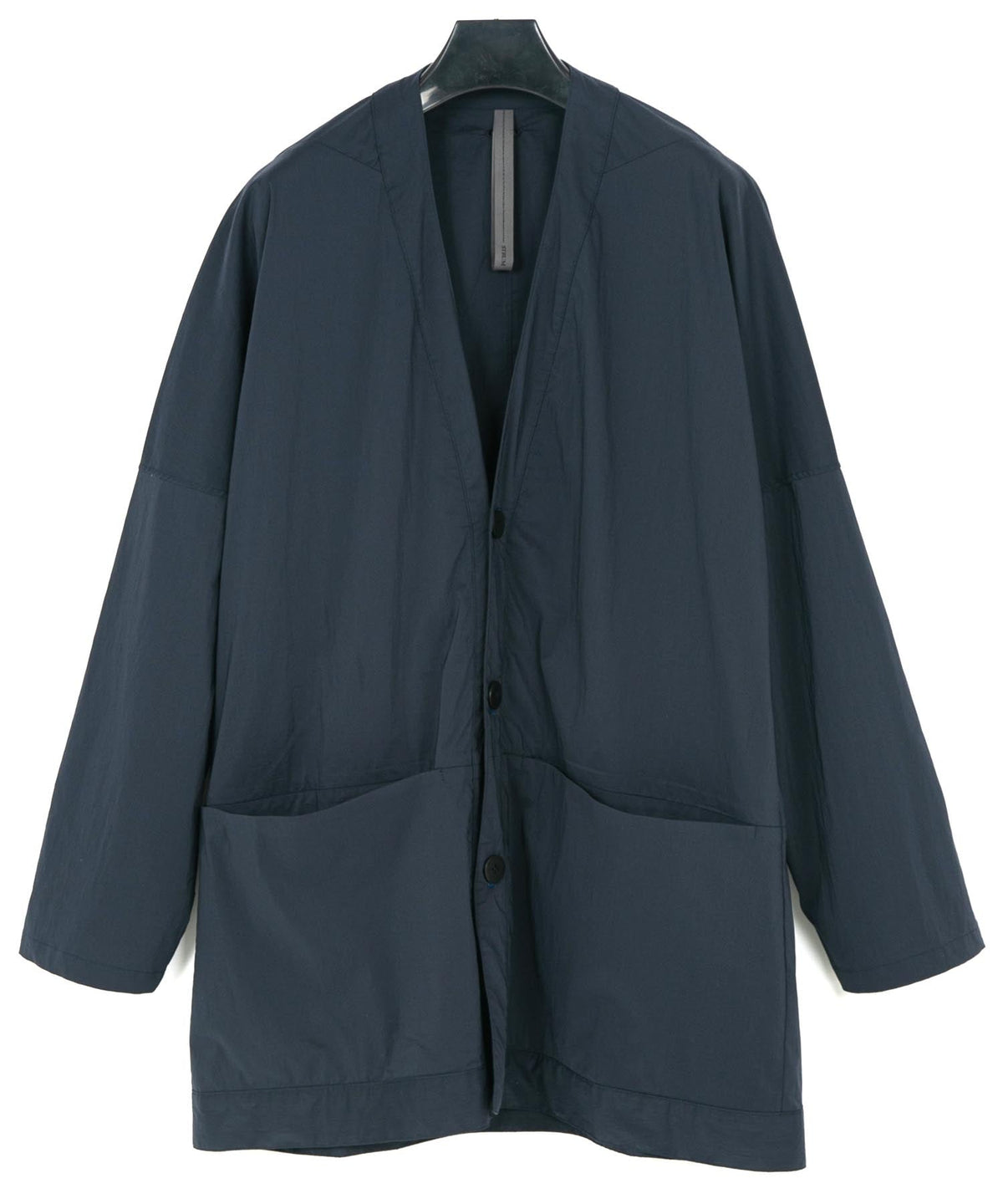 Vintage Cotton Nylon Broad Over Cardigan - NAVY