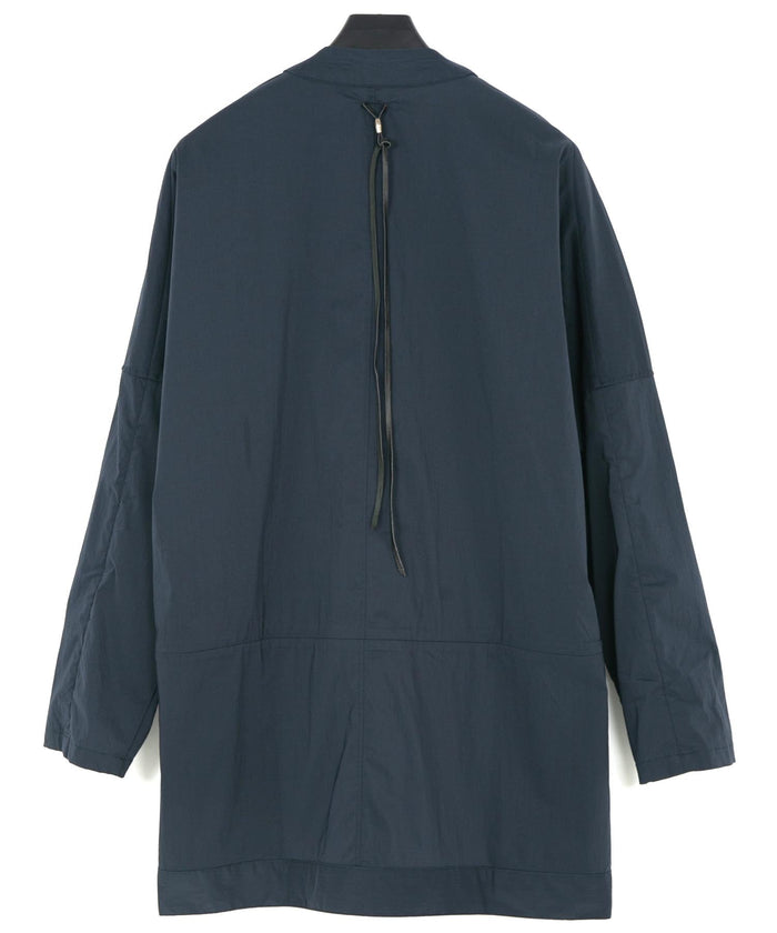 コットンナイロン ヴィンテージ ブロード オーバーカーディガン - NAVY