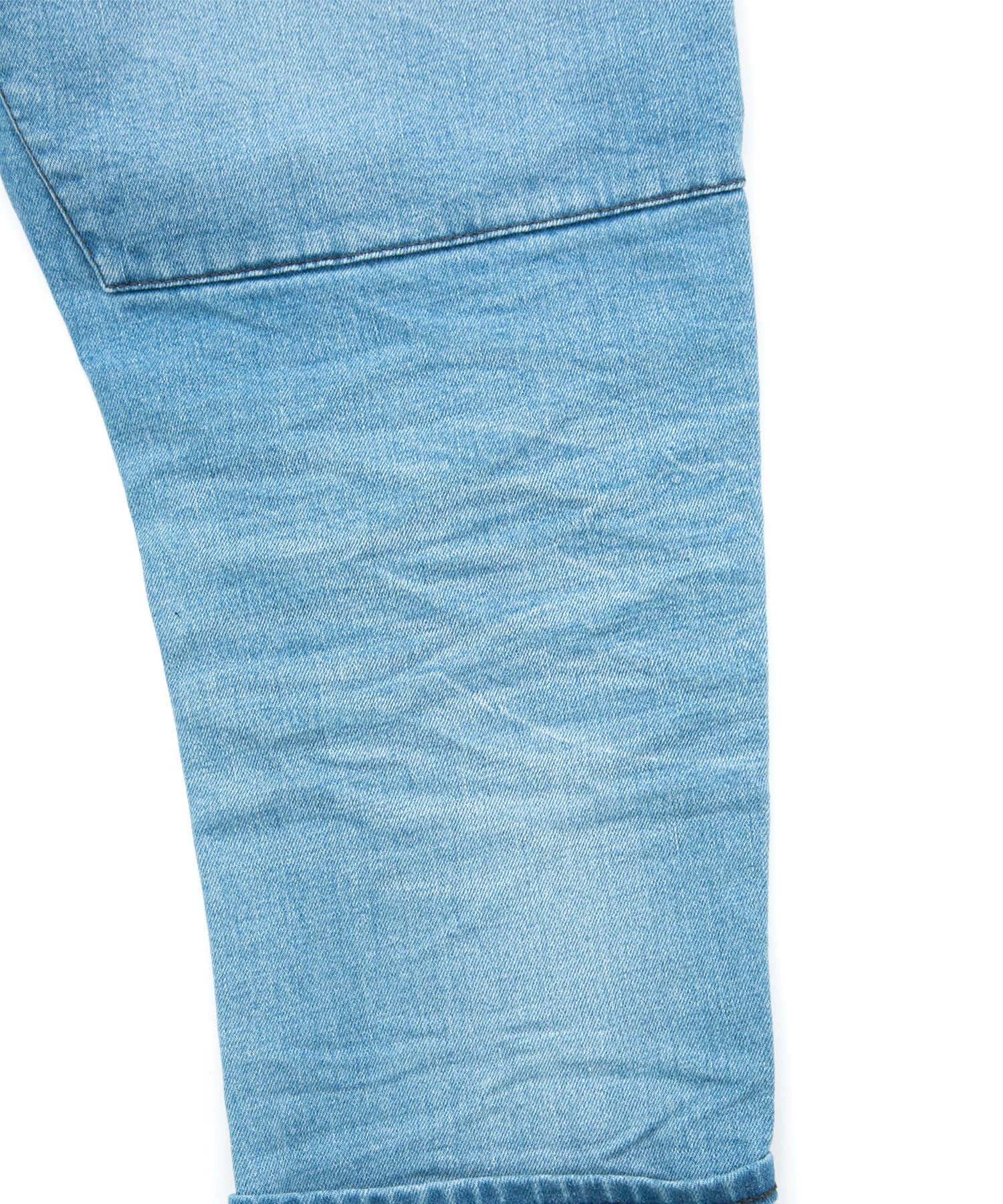 Load image into Gallery viewer, 12.5oz Organic Cotton Stretch Denim Cropped Jeans Used &amp; Bycolor / INDIGO