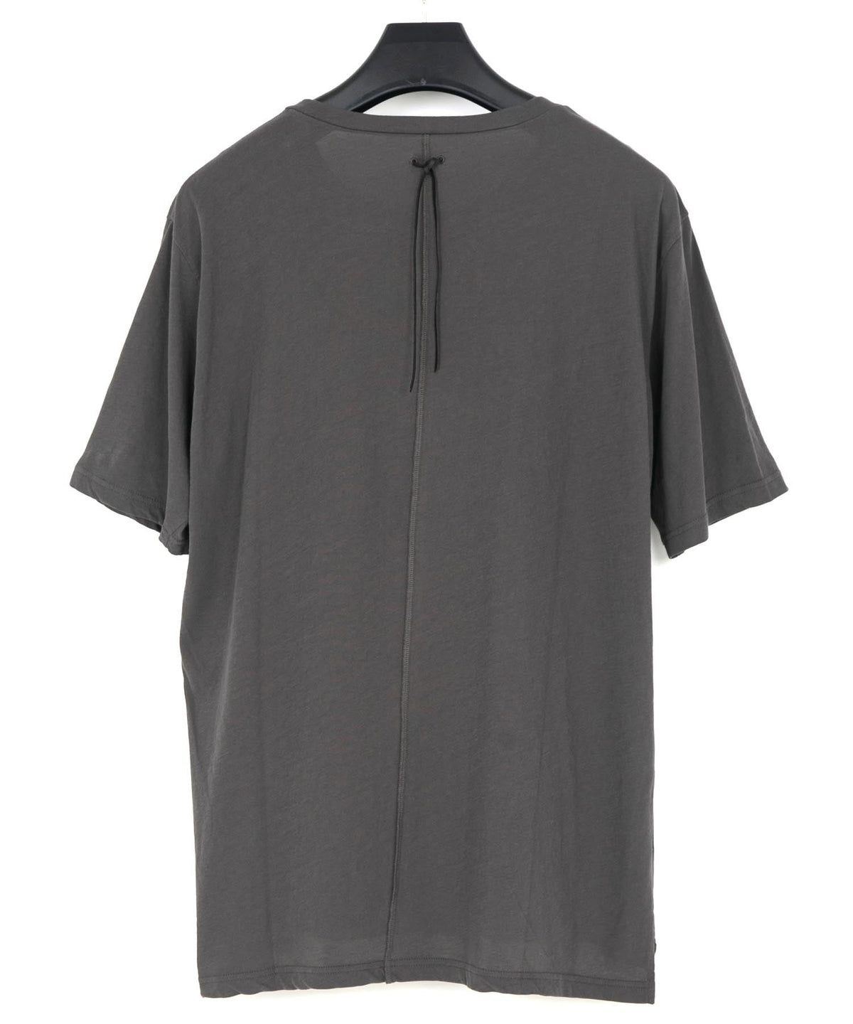 Hard Twist Cotton Oversize Crew Neck T-shirt - GRAY