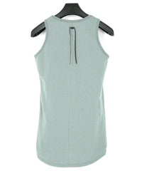 Natural Soft Cotton Tank Top - BLUE GRAY