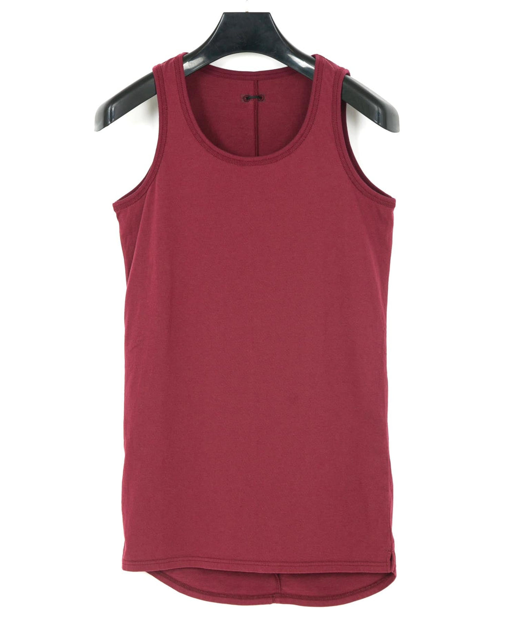 Natural Soft Cotton Tank Top - WINE