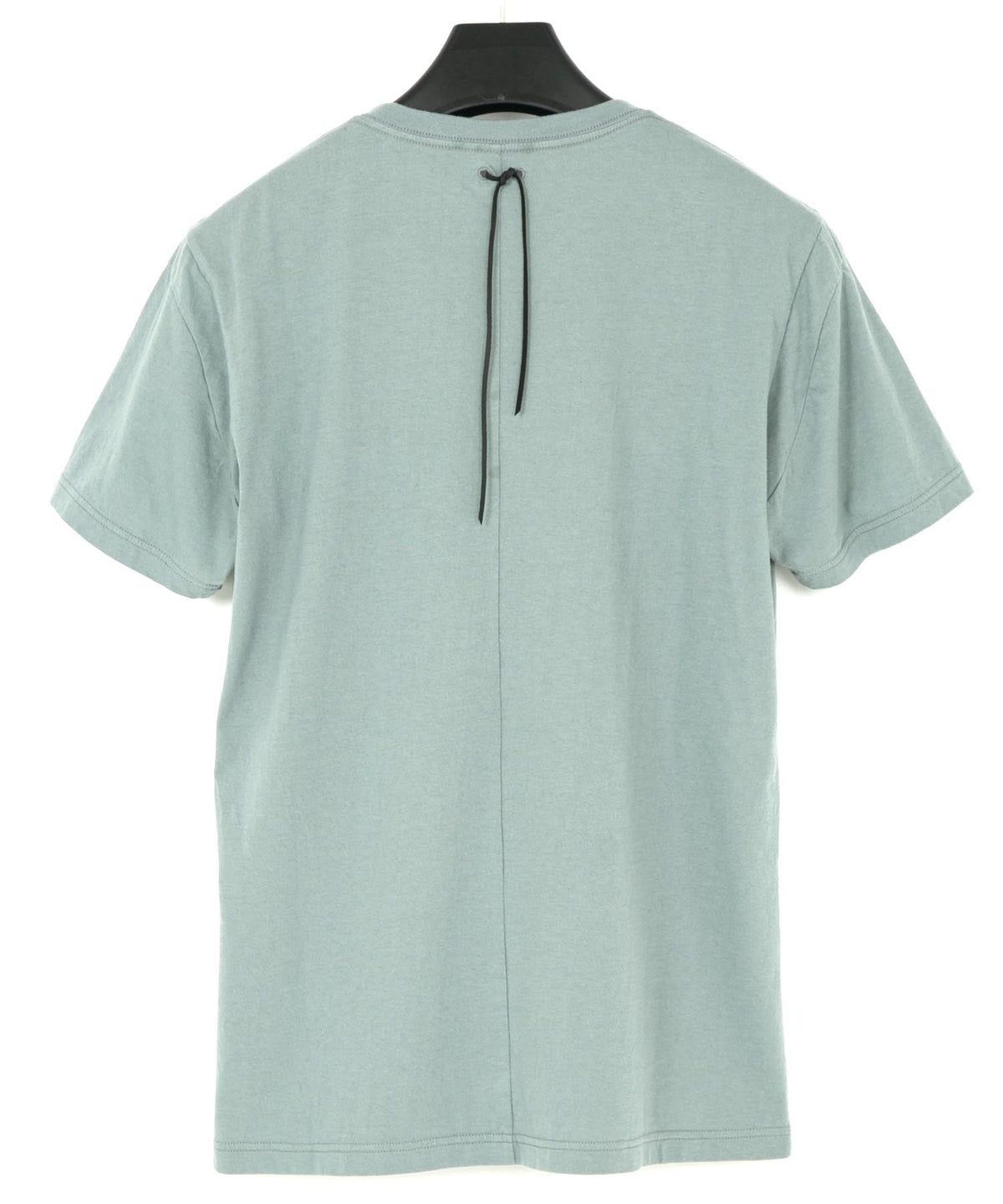 Natural Soft Cotton V neck T-shirt - BLUE GRAY