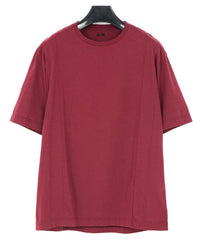 Load image into Gallery viewer, Natural Soft Cotton Oversize Crew Neck T-shirt - WINE