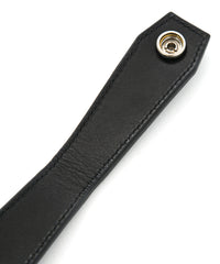 [Session] Pit Vegetable Full tanned Shrank Horse hide Loop Keychain / Black