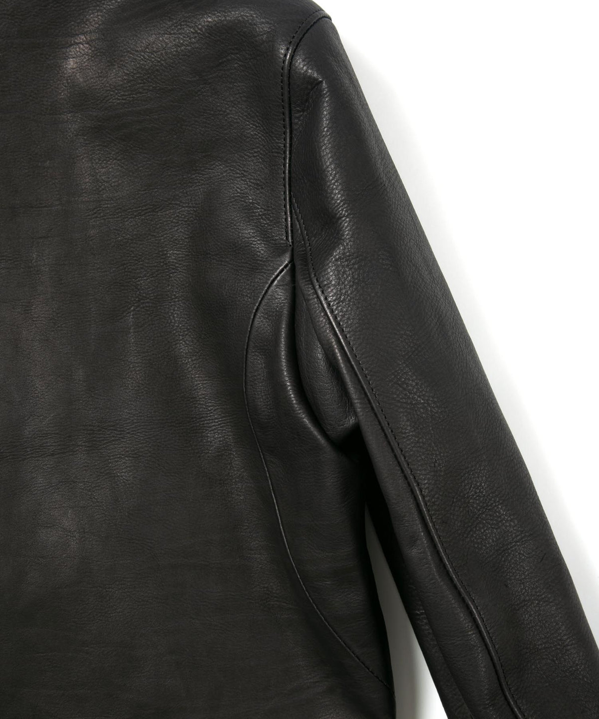 Japan Calf skin "JAY" Semi Single Riders / BLACK