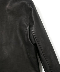 Japan Calf skin "JAY" Semi Single Riders / BLACK