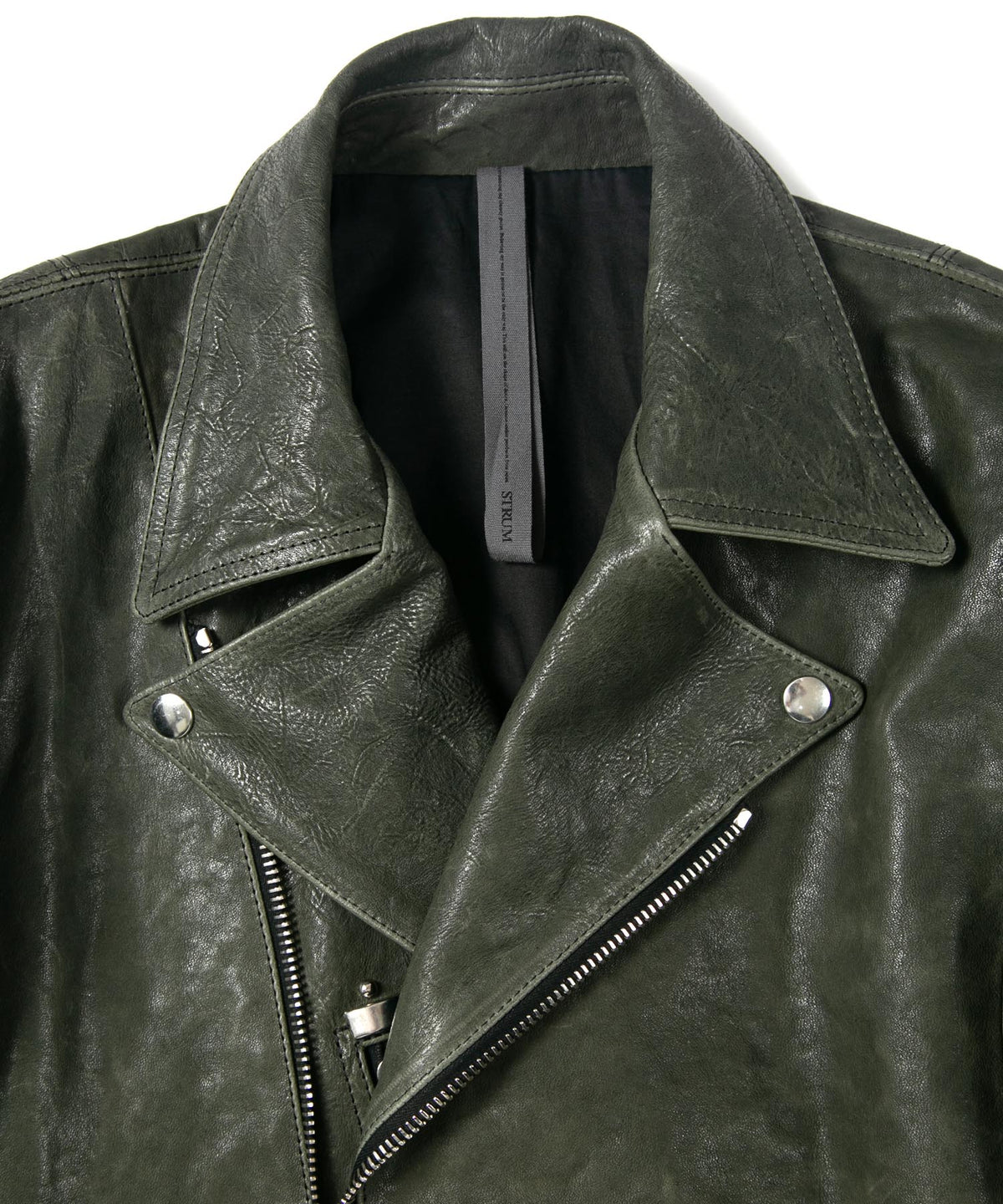 Pit Vegetable Full Tanned Shrank Horse hide "HI-FLYER" Double Riders / GRAY