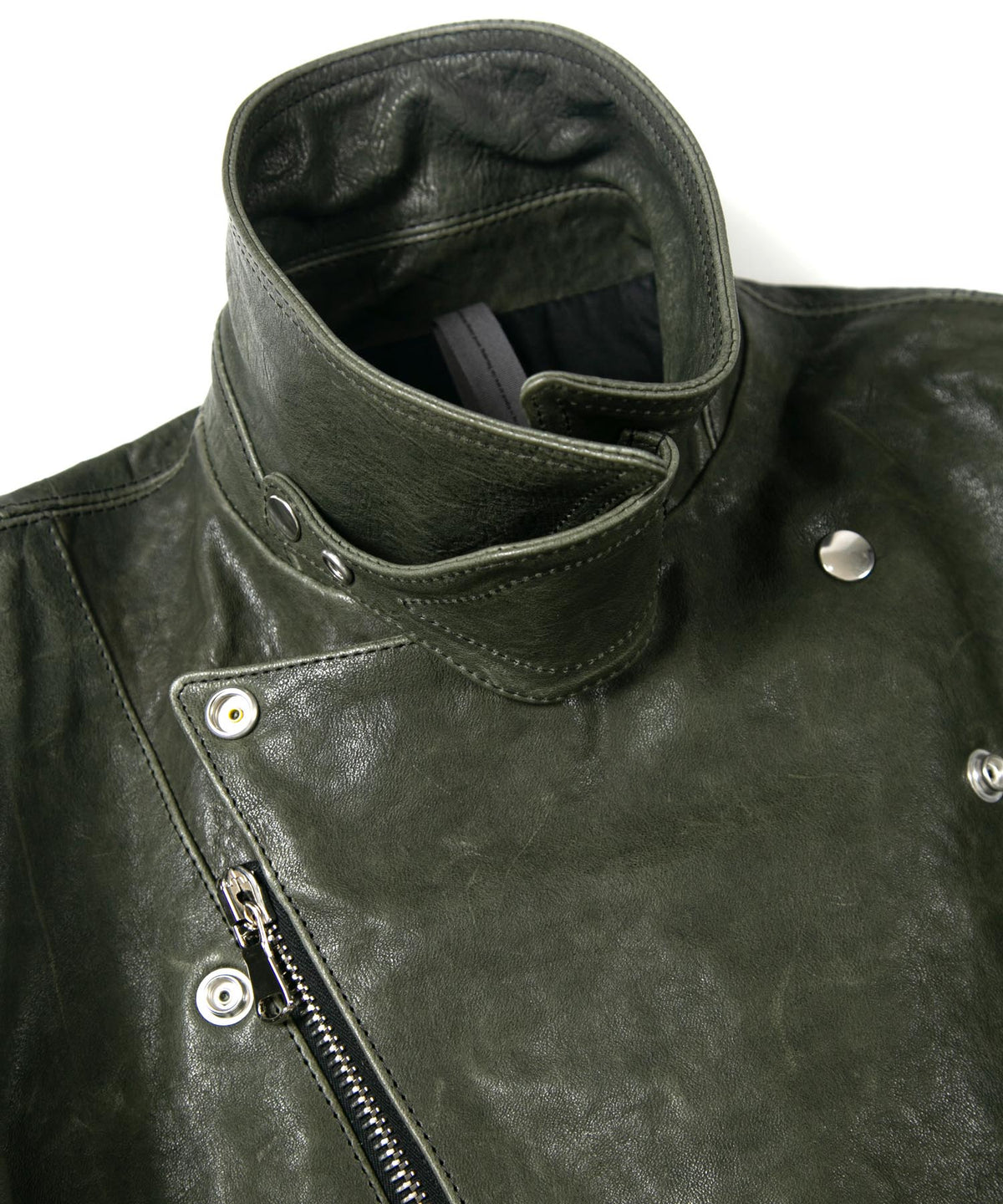 Pit Vegetable Full Tanned Shrank Horse hide "HI-FLYER" Double Riders / GRAY