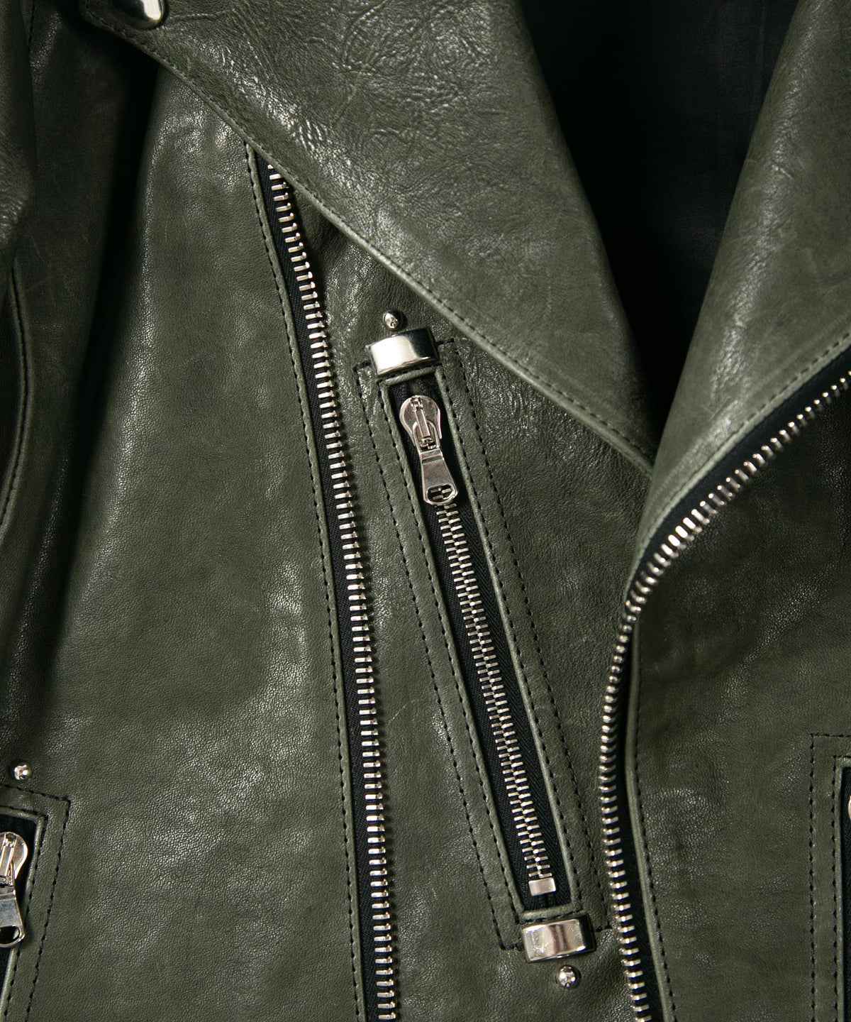 Pit Vegetable Full Tanned Shrank Horse hide "HI-FLYER" Double Riders / GRAY