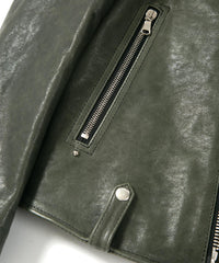 Pit Vegetable Full Tanned Shrank Horse hide "HI-FLYER" Double Riders / GRAY