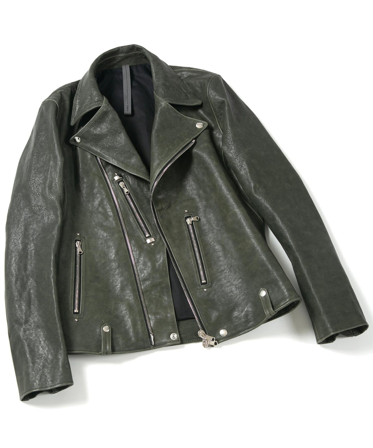 Pit Vegetable Full Tanned Shrank Horse hide "HI-FLYER" Double Riders / GRAY