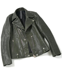 Pit Vegetable Full Tanned Shrank Horse hide "HI-FLYER" Double Riders / GRAY