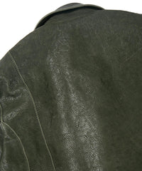 Pit Vegetable Full Tanned Shrank Horse hide "HI-FLYER" Double Riders / GRAY