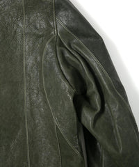 Pit Vegetable Full Tanned Shrank Horse hide "HI-FLYER" Double Riders / GRAY