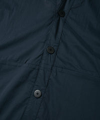 Vintage Cotton Nylon Broad Over Cardigan - NAVY