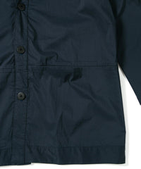 Vintage Cotton Nylon Broad Over Cardigan - NAVY