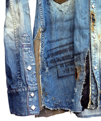 8oz Three Twill Denim Shirt / Indigo