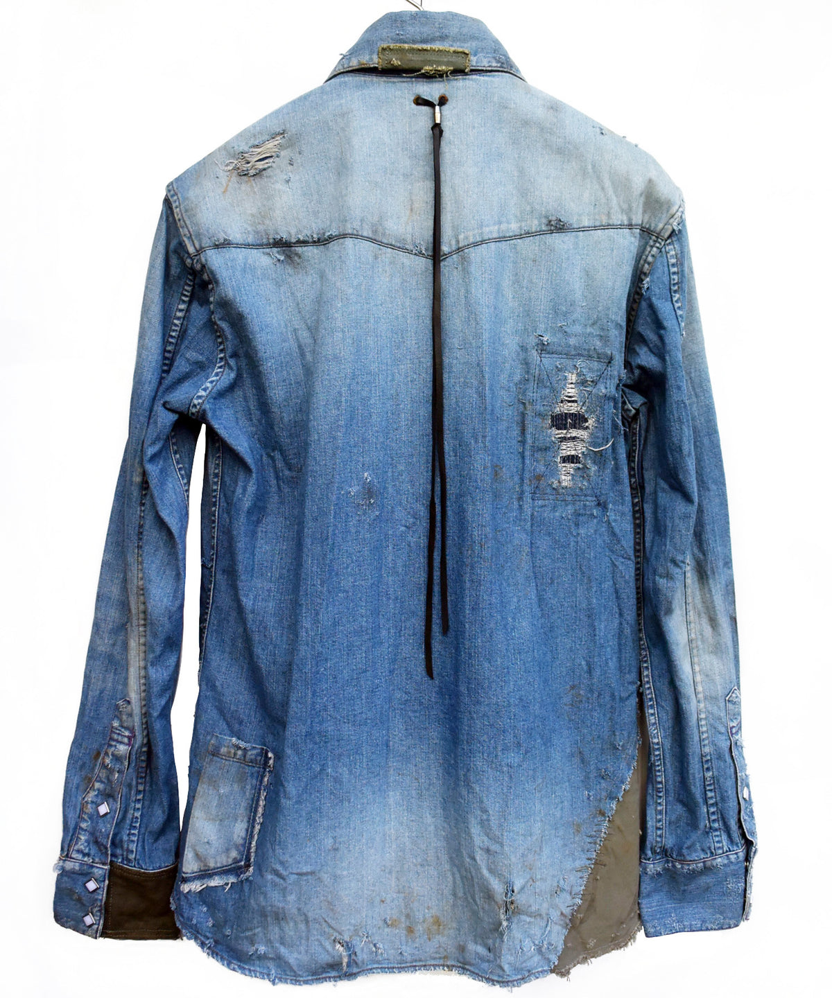 8oz Three Twill Denim Shirt / Indigo