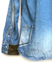 8oz Three Twill Denim Shirt / Indigo