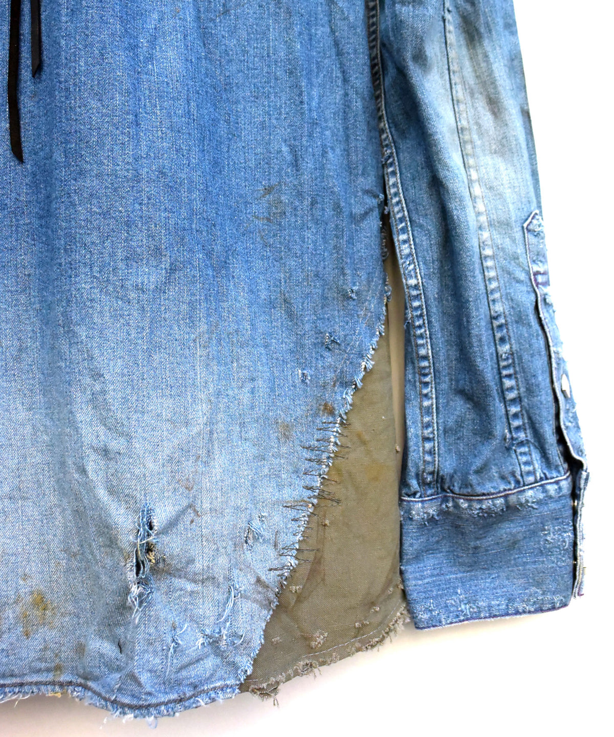 8oz Three Twill Denim Shirt / Indigo