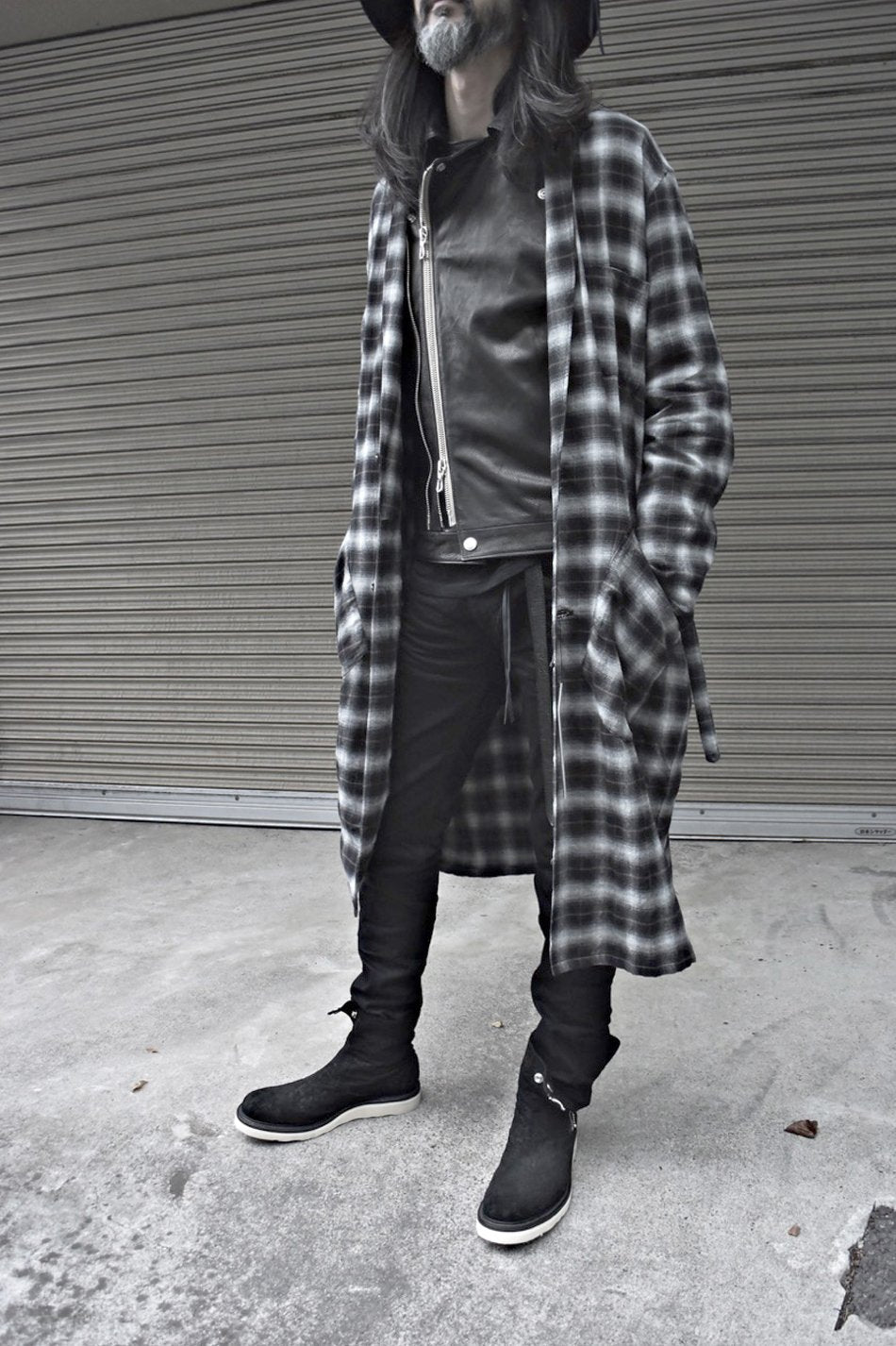 New Zealand Lamb Full Vegetable Tanned Scraping Double Riders Boots