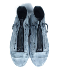 レザージップタン スニーカー BLACK REVOLT 2 / CLOUDY WHITE