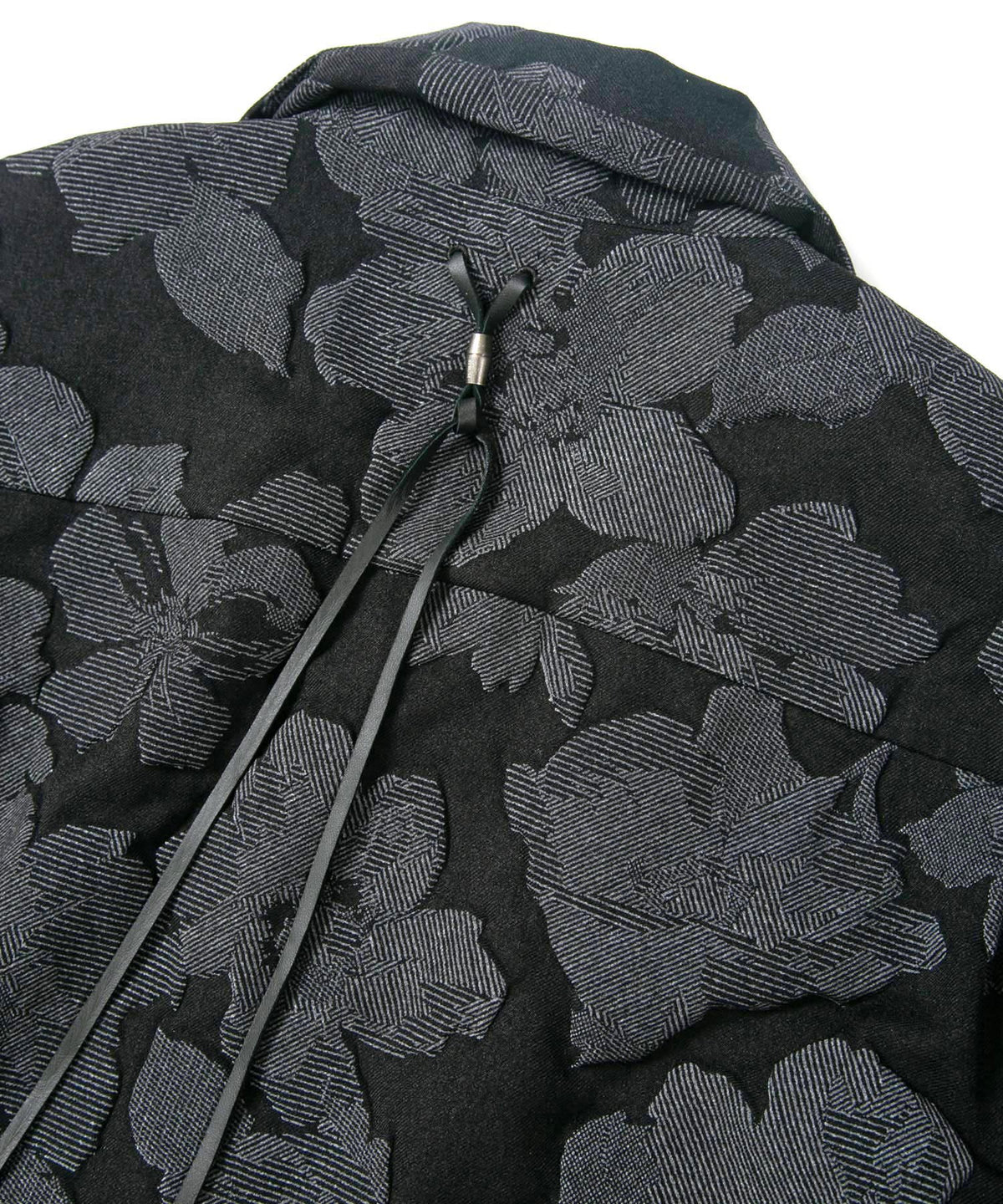 3D Printed Polyester Twill Open-necked half-Sleeve Shirts / BLACK