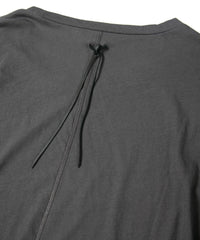 Hard Twist Cotton Oversize Crew Neck T-shirt - GRAY