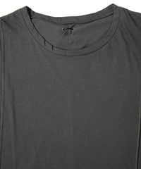 Hard Twist Cotton Over Size Sleeveless Cut&Sewn - GRAY