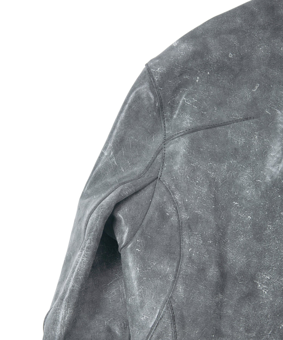 Waxed Pit Vegetable Full Tanned Shrank Horse hide Single Riders - WHITE