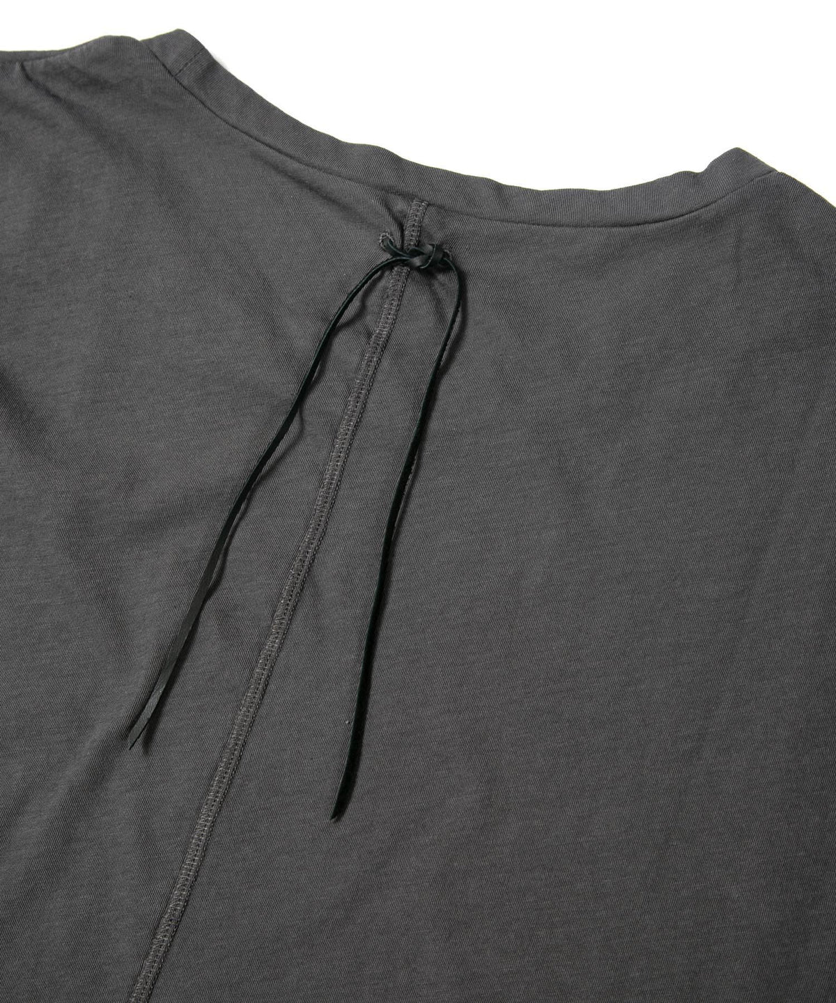 Hard Twist Cotton Over Size Sleeveless Cut&Sewn - GRAY