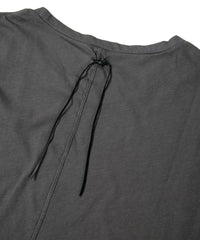 Hard Twist Cotton Over Size Sleeveless Cut&Sewn - GRAY