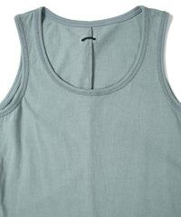 Natural Soft Cotton Tank Top - BLUE GRAY