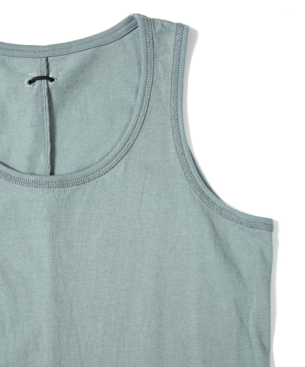 Natural Soft Cotton Tank Top - BLUE GRAY
