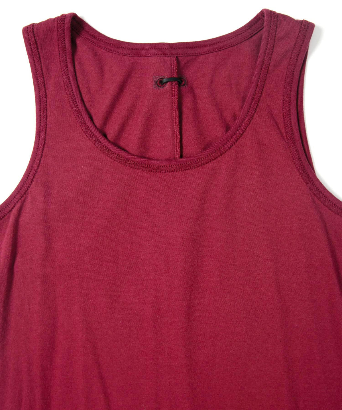 Natural Soft Cotton Tank Top - WINE