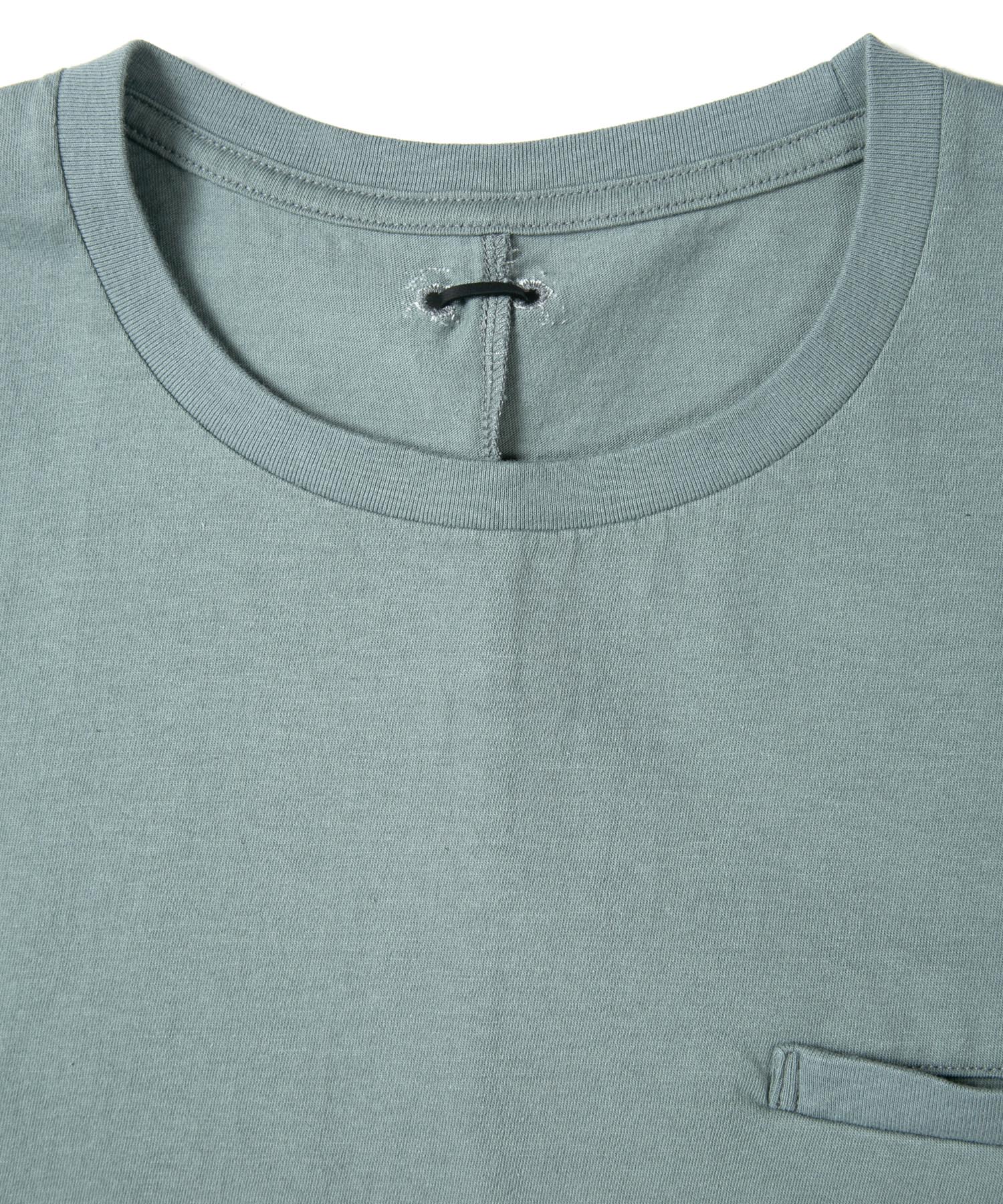 Load image into Gallery viewer, Natural Soft Cotton Crew Neck T-shirt - BLUE GRAY