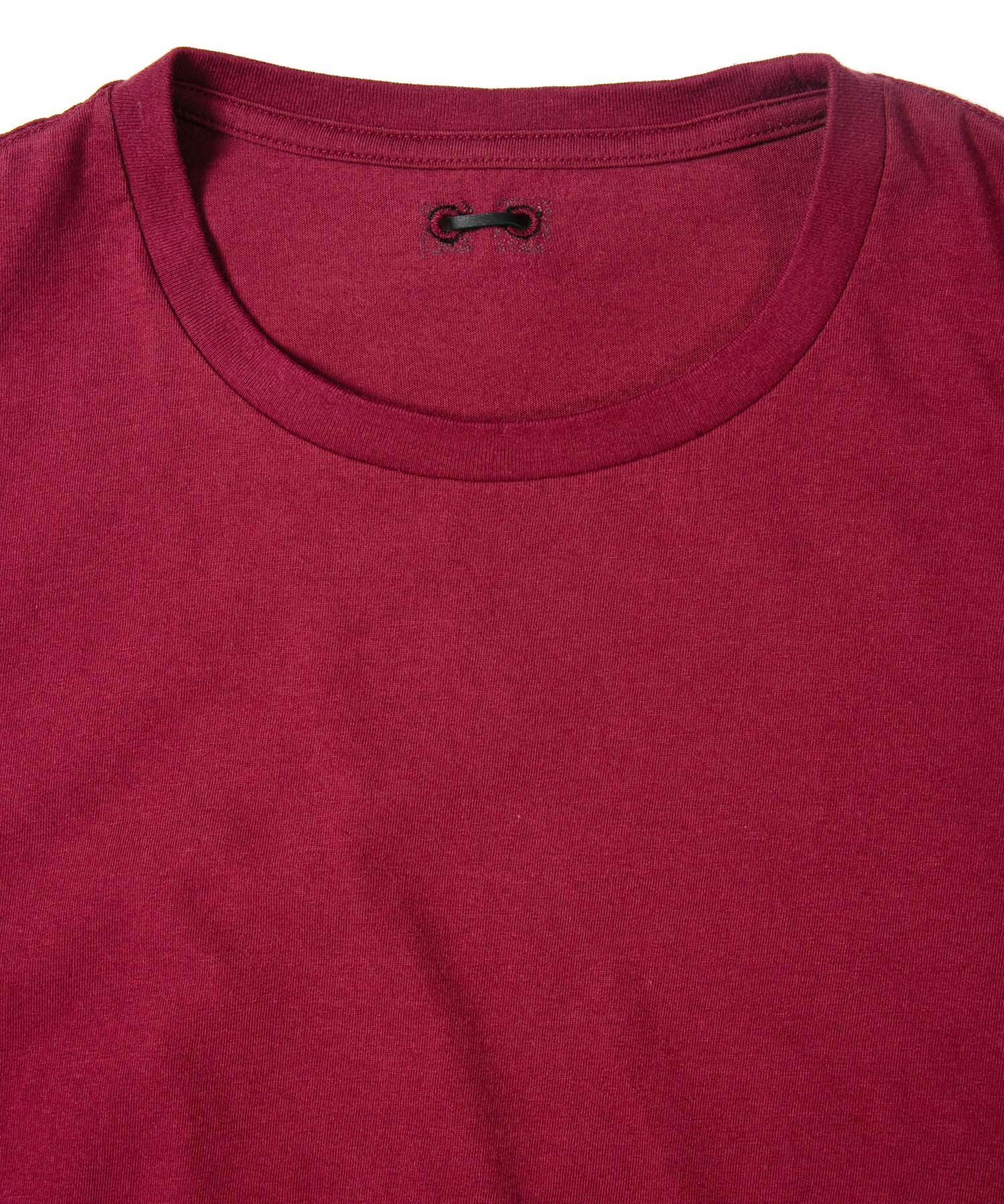 Load image into Gallery viewer, Natural Soft Cotton Oversize Crew Neck T-shirt - WINE