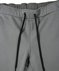 Tight Tension Heavy Weight Cotton Pile Fleece Shorts - GRAY